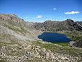 View of Lost Man Lake from Lost Man Pass